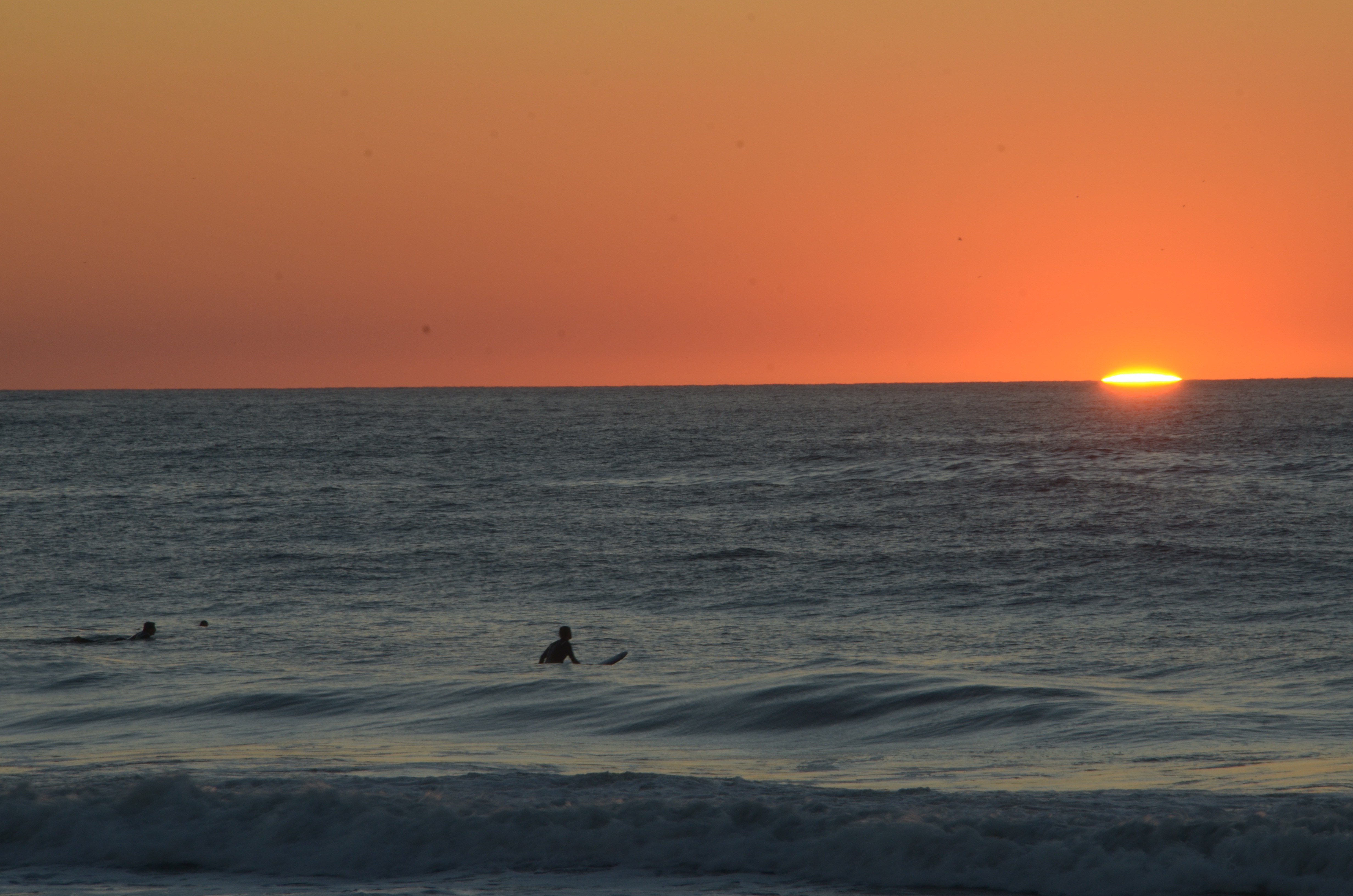 Davy paddling